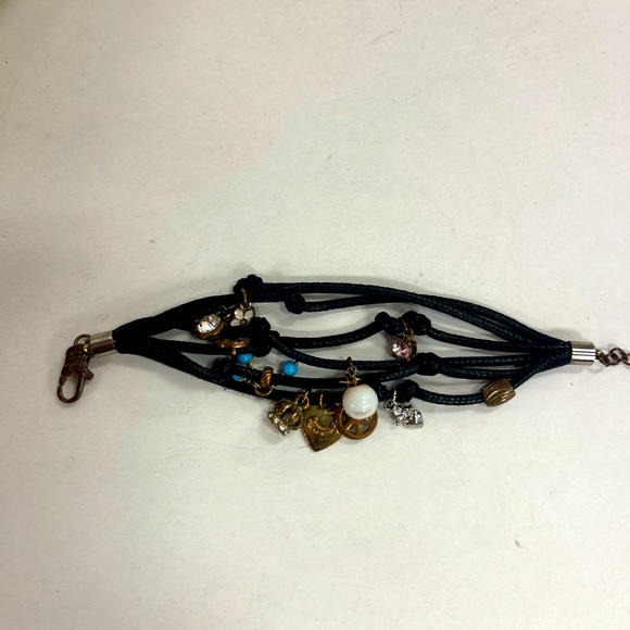 JUICY COUTURE CHARM BRACELET 8.5 inches long - Picture 1 of 7